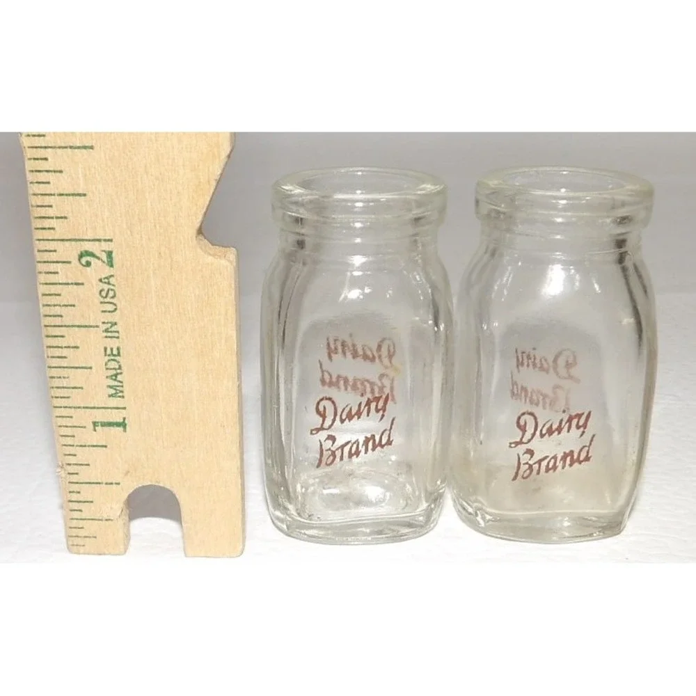 Dairy Brand vintage glass